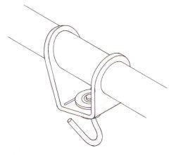 Headsail boom swivel 11 mm - SAILSetc