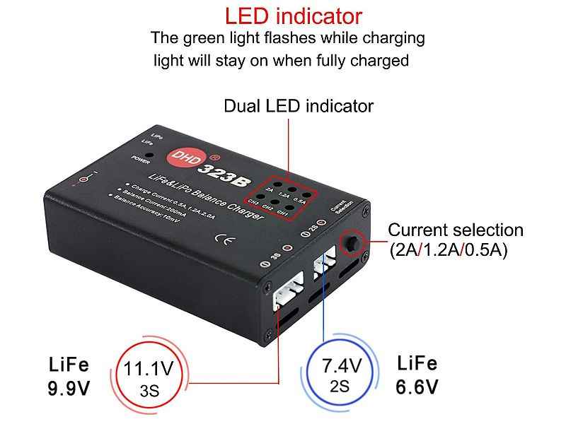 Balance Charger DHD 323B