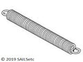 Tension spring - 19 x 5 mm