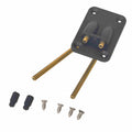 Mint Winch line through deck Fitting inc screws and shaped metal tubes (Pack 1)