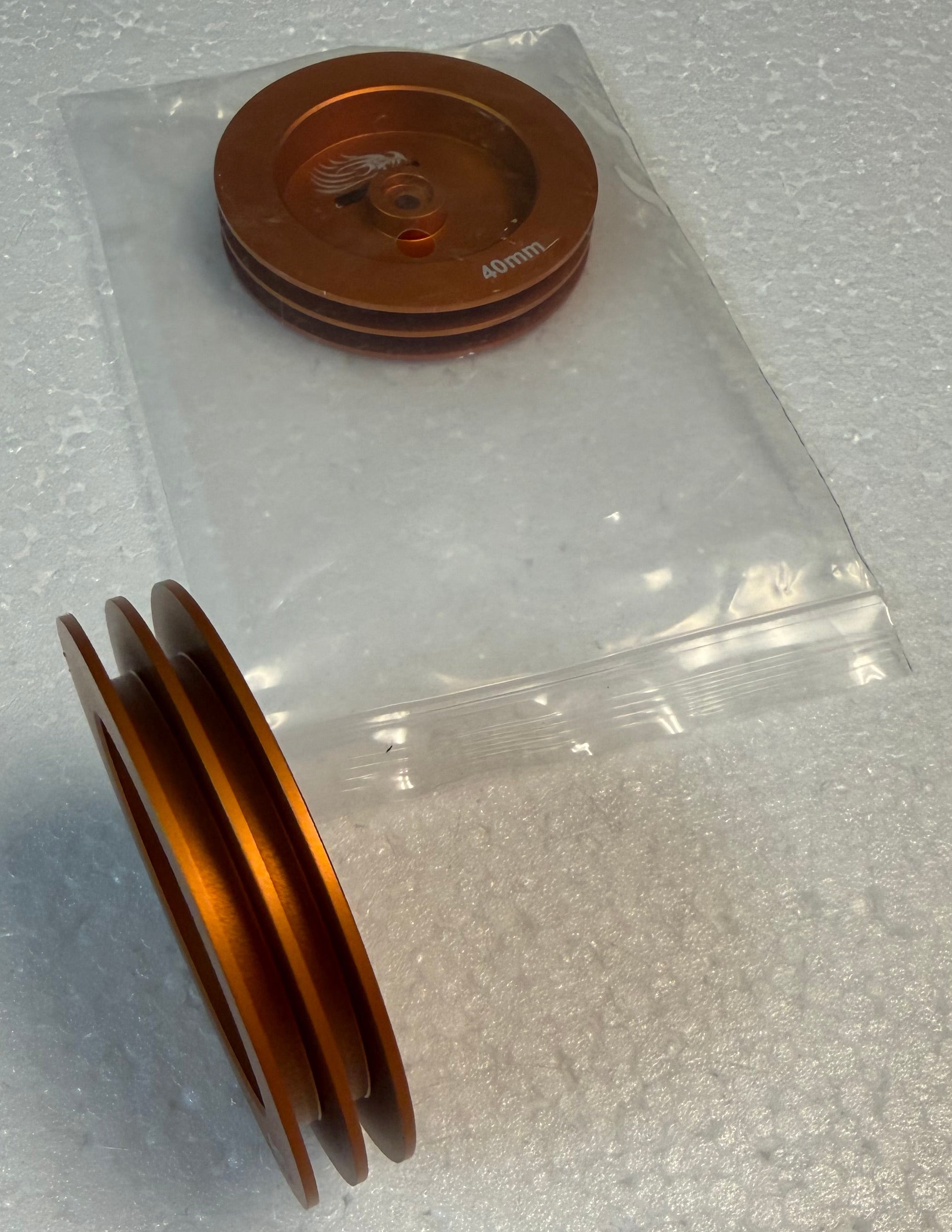 Winch drum - 40mm - Bronze color