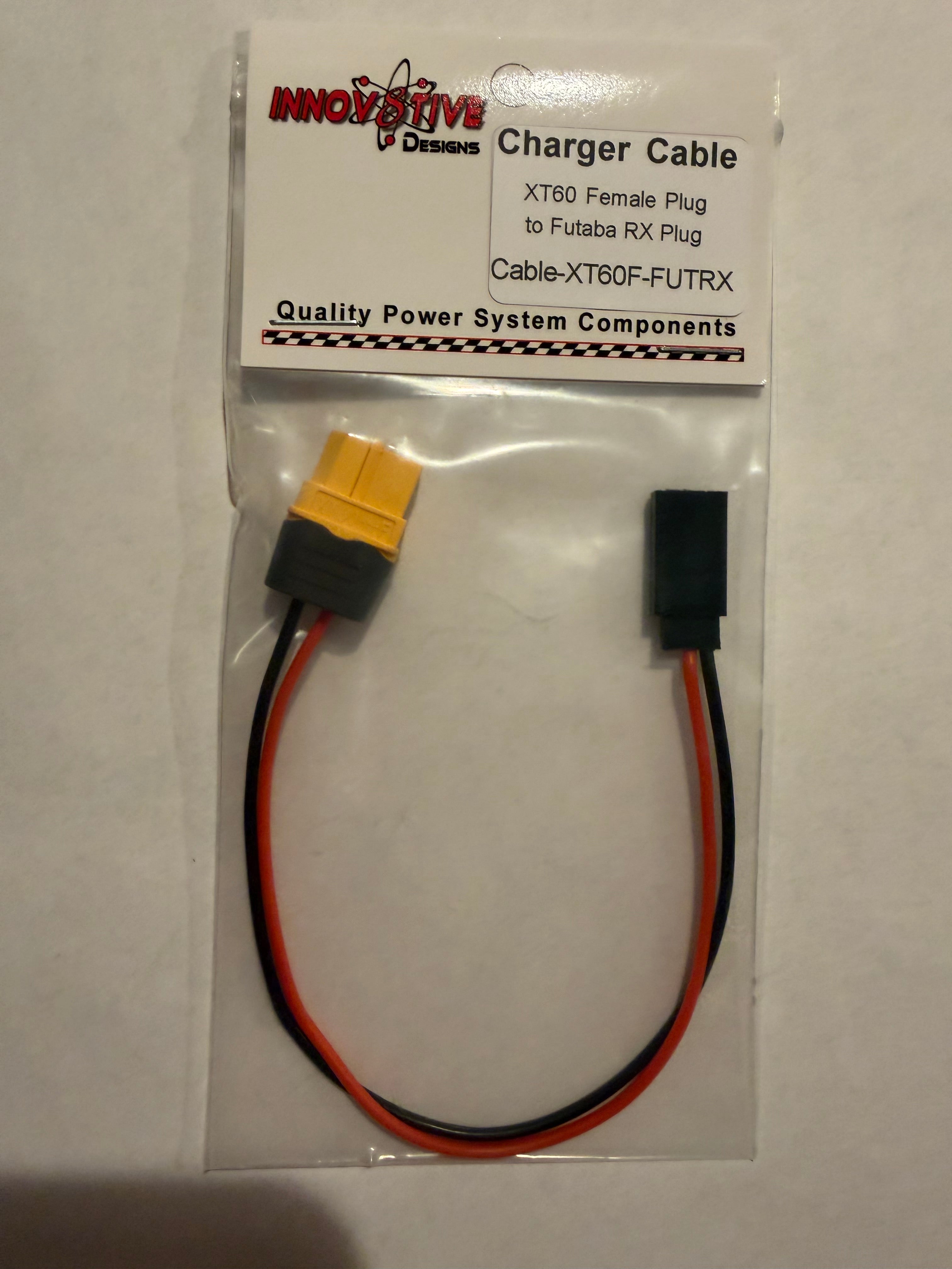 XT60 Female to Futaba RX plug