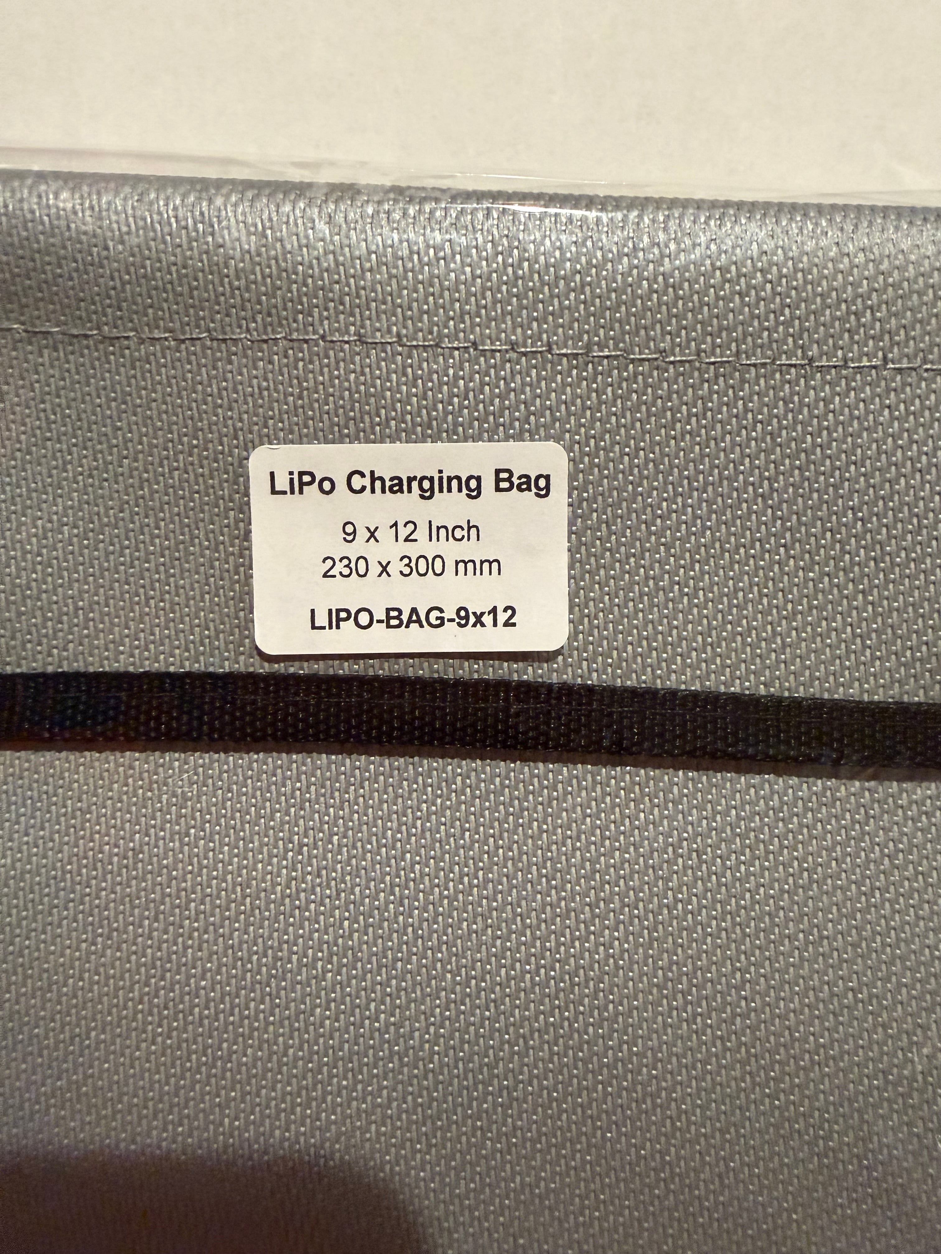 LiPo Safe-Charging Bag, 9x12 Inches