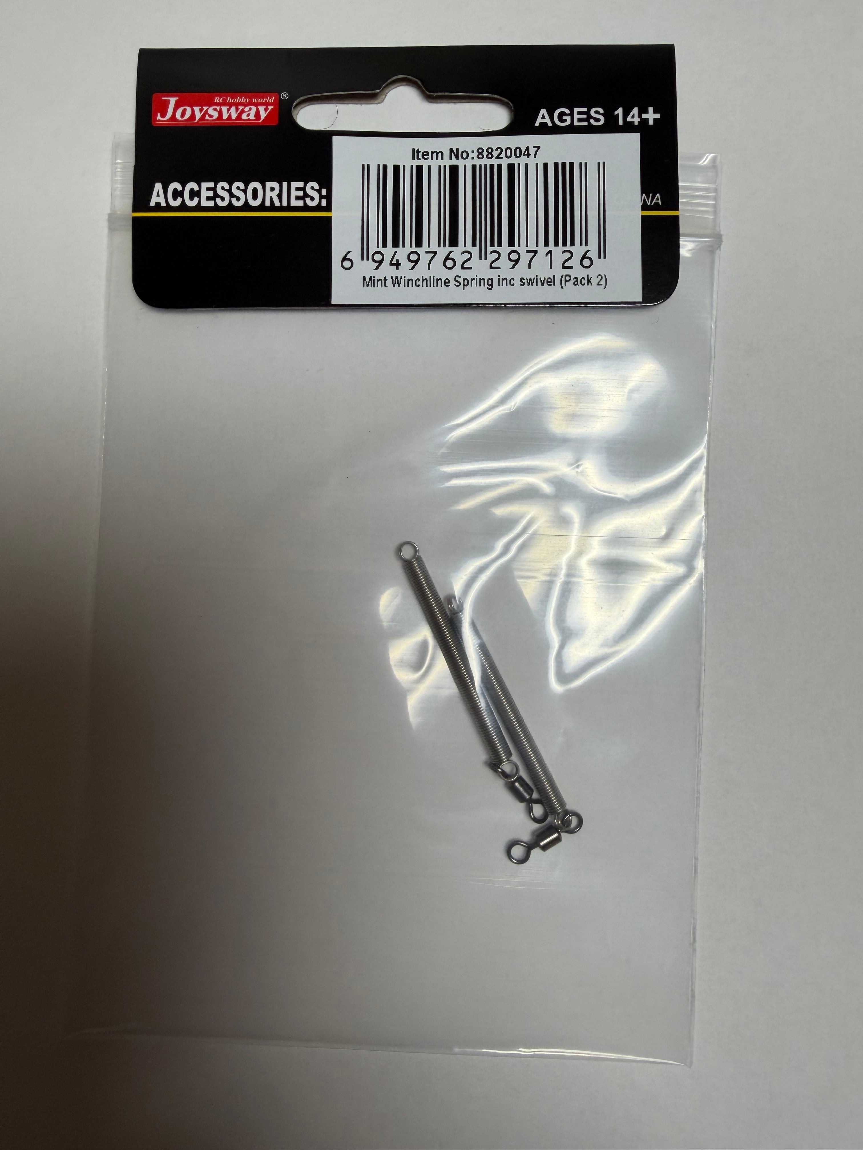 Mint Winch line Spring inc swivel (Pack 2)