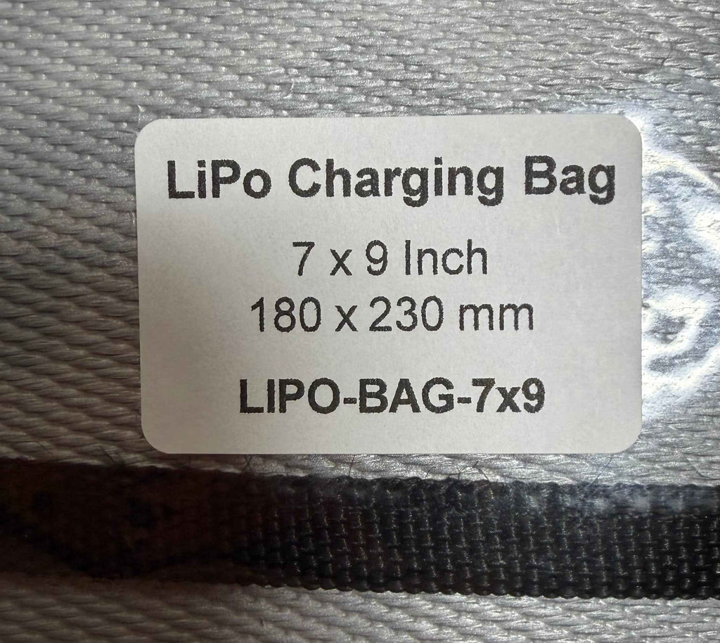 LiPo Safe-Charging Bag, 7 x 9 Inches