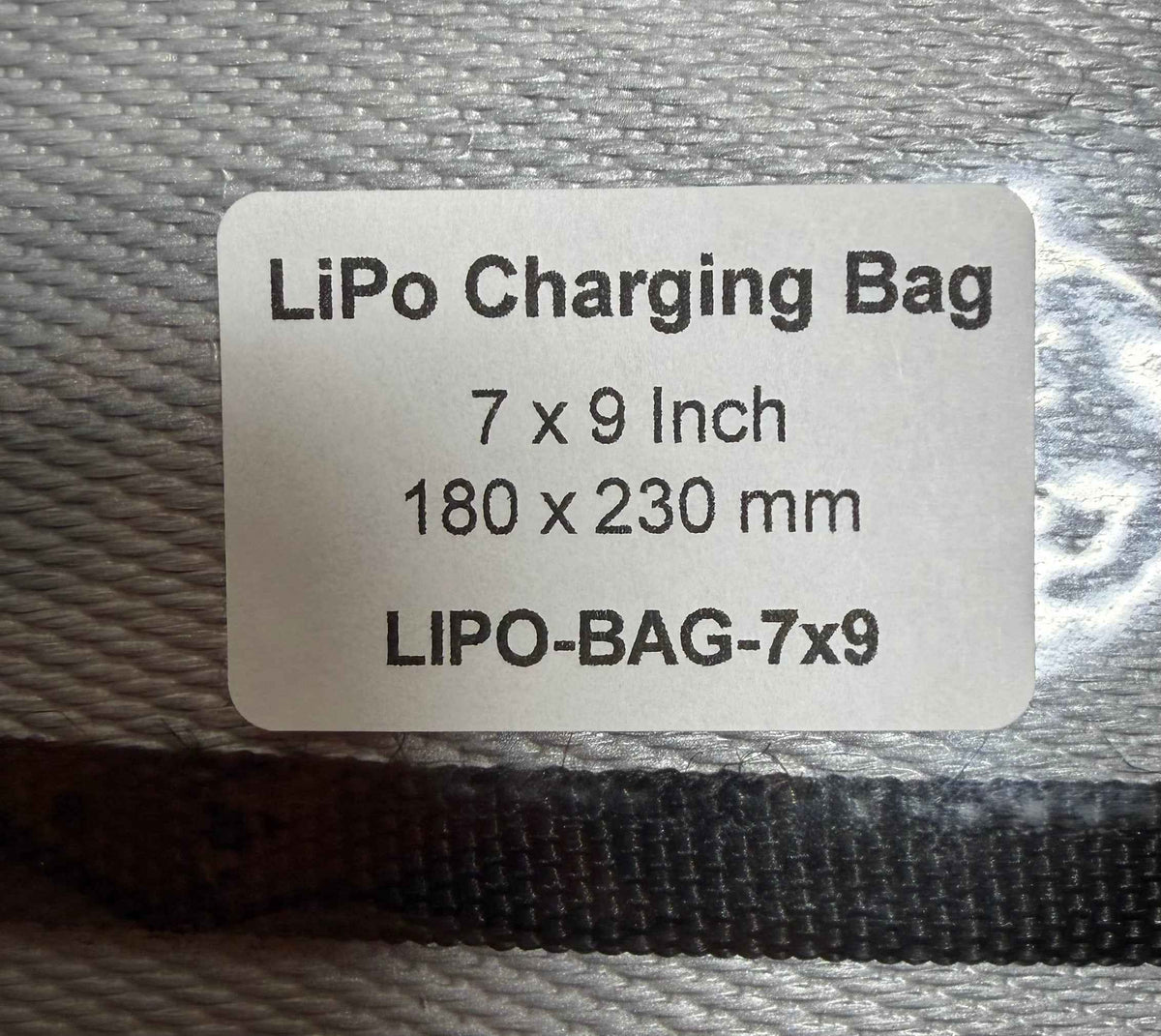 LiPo Safe-Charging Bag, 7 x 9 Inches