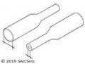 Heat shrink tube - 11mm - Black - SAILSetc