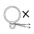 Boom band with eye - 11 mm - 5 ea - SAILSetc