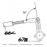 Tiller arm - 5 mm -SAILSetc