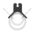 Gooseneck/kicking strap 005m-110-ksb-long