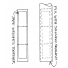 Corrector weight - 11 mm - inside