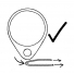 Boom band with eye - 11 mm - 5 ea - SAILSetc