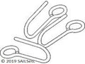 Hooks - wire - 10/pack - SAILSetc