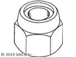 Self locking nut - M3 - 20/pack - SAILSetc