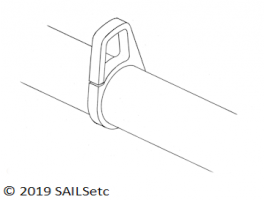 Clew attachment - 11mm - SAILSetc