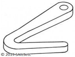 Hook - laser cut - small - SAILSetc