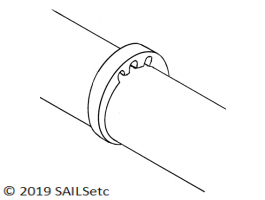Forestay attachment 11mm - SAILSetc